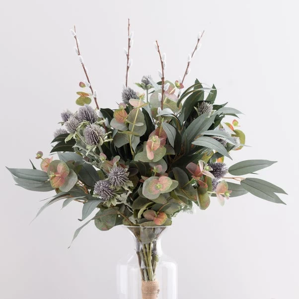 Dunelm Florals Forever Julia Foliage Bouquet Green 2 Dunelm Florals Forever Julia Foliage Bouquet Green - Image 2