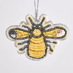 Dunelm Beaded Hanging Bee Decoration -Decorative Discount Store 30748579 alt01