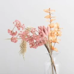 Dunelm Lagarus Rice And Leaf Letterbox Bouquet -Decorative Discount Store 30748830 alt01