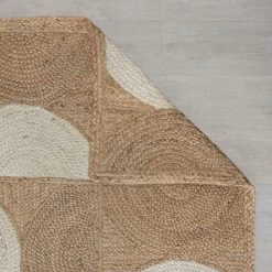 Dunelm Curves Jute Rug -Decorative Discount Store 30748882 alt04