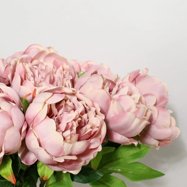 Dunelm Pink Peony Stem 2 Dunelm Pink Peony Stem - Image 2