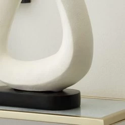 Dunelm Curves Ornament On Stand 35cm -Decorative Discount Store 30749196 alt01