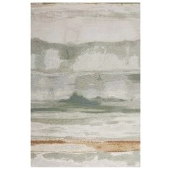 Dunelm Sage Smudge Rug -Decorative Discount Store 30749373 alt01