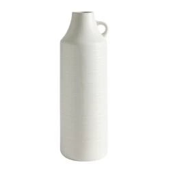 Dunelm Ceramic White Vase 40cm -Decorative Discount Store 30751226 alt03