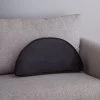 Dunelm Half Moon Velour Cushion