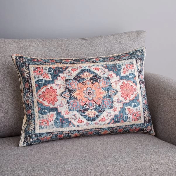 Dunelm Printed Oriental Cushion 1 Dunelm Printed Oriental Cushion