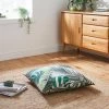 Dunelm Palm Print Floor Cushion