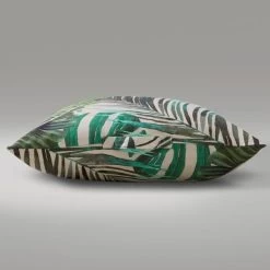 Dunelm Palm Print Floor Cushion -Decorative Discount Store 30751292 alt02