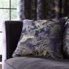 Dunelm Crane Navy Cushion