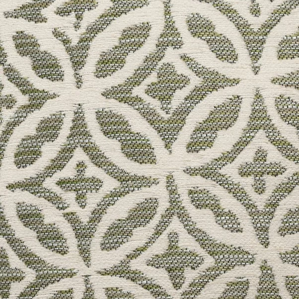 Dunelm Textured Geometric Sage Cushion 5 Dunelm Textured Geometric Sage Cushion - Image 5