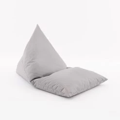 Dunelm Outdoor Grey Pyramid Beanbag Chair -Decorative Discount Store 30752079 alt02