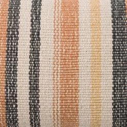 Dunelm Alvaro Orange Cotton Stripe Cushion 7 Dunelm Alvaro Orange Cotton Stripe Cushion -Decorative Discount Store 30752176 alt03