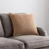 Dunelm Clara Cotton Velvet Square Cushion