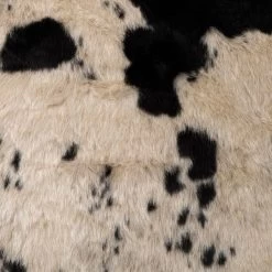 Dunelm Faux Cow Hide Black Cushion -Decorative Discount Store 30752220 alt03