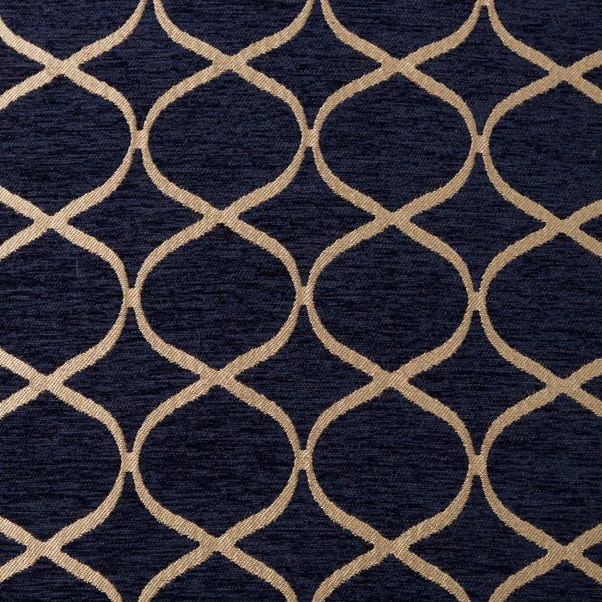 Dunelm Chenille Ogee Cushion 4 Dunelm Chenille Ogee Cushion - Image 4