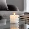 Dunelm Bubble LED Candle White