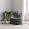 Dunelm Kid's Charcoal Jenson Bean Chair