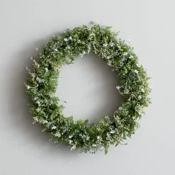 Dunelm Gypsophila Cream Wreath 35cm -Decorative Discount Store 30752422 alt02