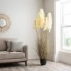 Dunelm Artificial Cream Pampas In Pot 180cm