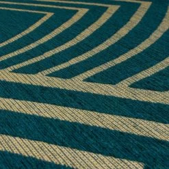 Dunelm Geo Metallic Rug -Decorative Discount Store 30752789 alt02