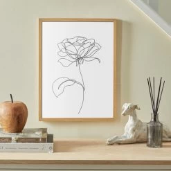 Dunelm Thin Wood Photo Frame 15" X 12" (40x30cm)