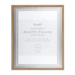 Dunelm Thin Wood Photo Frame 16" X 20" (40cm X 50cm) -Decorative Discount Store 30753164 alt02