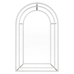 Dunelm Double Edge Frame Large Arched Mirror, 80x50cm -Decorative Discount Store 30753298 alt02