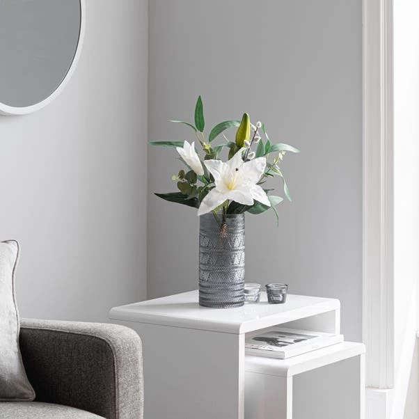 Dunelm Florals Forever Lily And Eucalyptus Bouquet 1 Dunelm Florals Forever Lily And Eucalyptus Bouquet