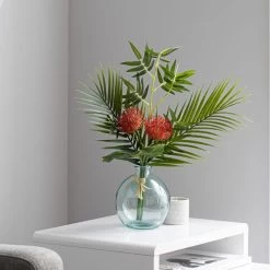 Dunelm Florals Forever Tropical Banksia And Foliage Bouquet -Decorative Discount Store 30753321 alt02
