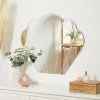 Dunelm Vivian Shell Wall Mirror, 65cm