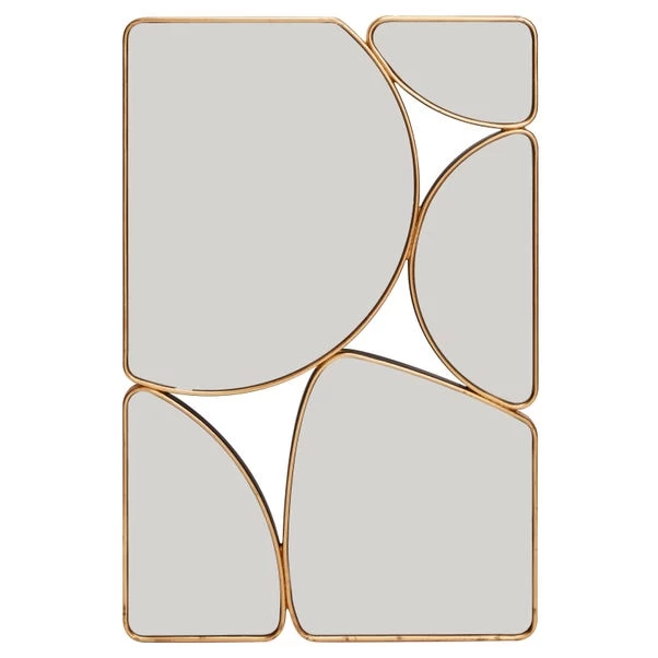 Dunelm Framed Rectangle Multi Pebble Wall Mirror, 90x60cm 3 Dunelm Framed Rectangle Multi Pebble Wall Mirror, 90x60cm - Image 3