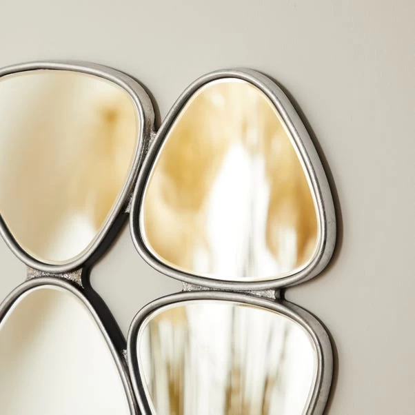 Dunelm Pebble Mirrored Wall Art, 60cm 2 Dunelm Pebble Mirrored Wall Art, 60cm - Image 2