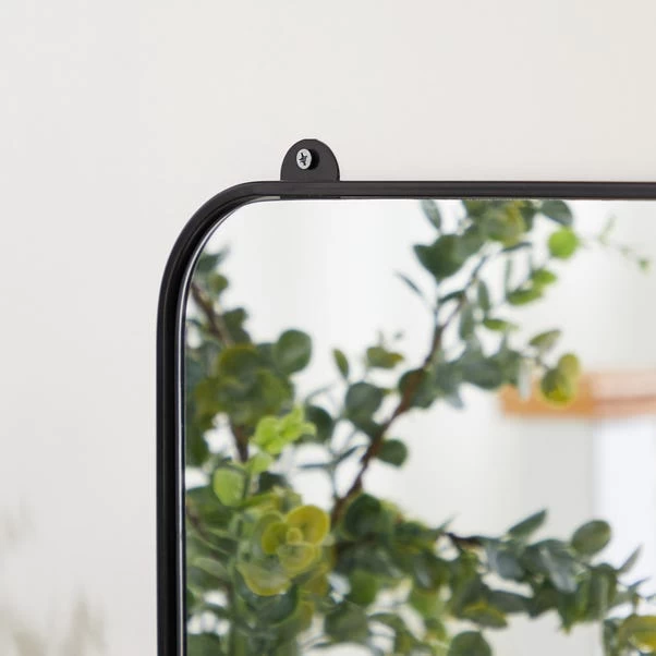 Dunelm Fulton Rectangle Wall Mirror With Hooks, 55x38cm 3 Dunelm Fulton Rectangle Wall Mirror With Hooks, 55x38cm - Image 3