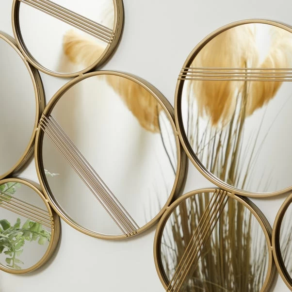 Dunelm Line Wall Art Mirror, 80x50cm 2 Dunelm Line Wall Art Mirror, 80x50cm - Image 2