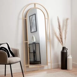 Dunelm Arch Window Full Length Mirror, 180x80cm