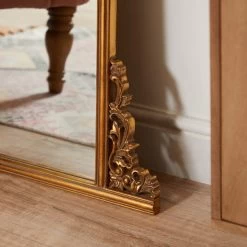 Dunelm Pretty Boho Decorative Leaner Mirror, Gold 70x150cm 5 Dunelm Pretty Boho Decorative Leaner Mirror, Gold 70x150cm -Decorative Discount Store 30753713 alt02