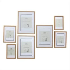 Dunelm Pack Of 7 Essentials Gallery Photo Frame -Decorative Discount Store 30753719 alt02