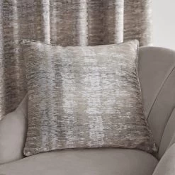 Dunelm Islington Champagne Stripe Cushion