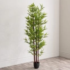 Dunelm Artificial Black Stem Bamboo Tree 180cm -Decorative Discount Store 30754633 alt03