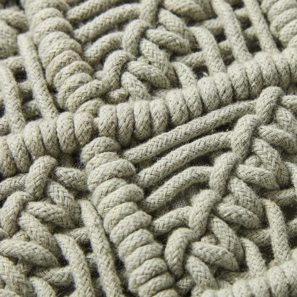 Dunelm Macrame Lilypad Cushion 4 Dunelm Macrame Lilypad Cushion - Image 4