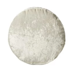 Dunelm Crushed Velour Round Floor Cushion