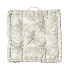 Dunelm Crushed Velour Square Floor Cushion