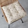 Dunelm Bees Water Resistant Seat Pad Set Of 2