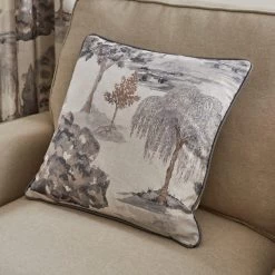 Dunelm Watercolour Trees Cushion