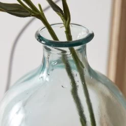 Dunelm Recycled Glass Vase Clear 31cm -Decorative Discount Store 30755579 alt02