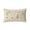 Dunelm Pressed Floral Cushion