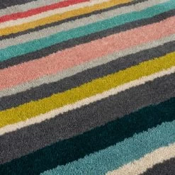 Dunelm Cyrus Wool Stripe Rug -Decorative Discount Store 30757067 alt02