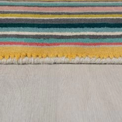 Dunelm Cyrus Wool Stripe Rug -Decorative Discount Store 30757067 alt03