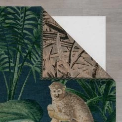 Dunelm Jungle Luxe Rug 9 Dunelm Jungle Luxe Rug -Decorative Discount Store 30757200 alt04