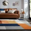 Dunelm Laken Geometric Wool Rug